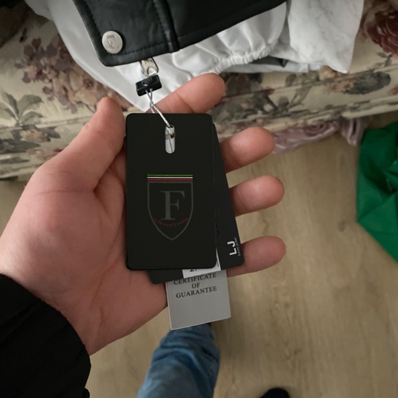 F collection leather jacket - Picture 2 of 2